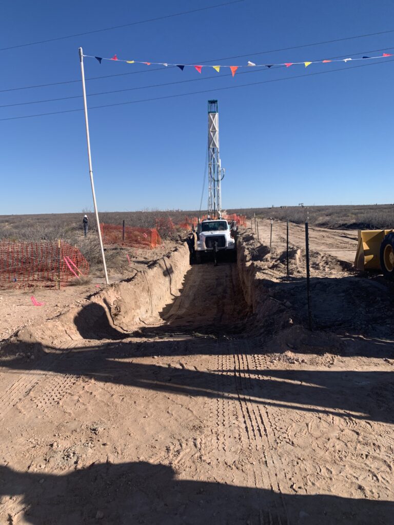 Oil field land restoration